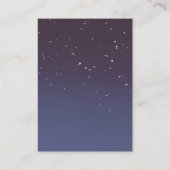 Dreamy Watercolor Adventure erwartet Baby Shower Begleitkarte (Rückseite)