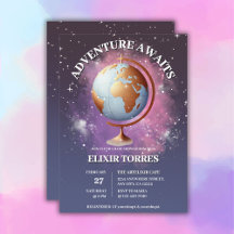 Dreamy Watercolor Adventure erwartet Baby Shower