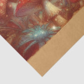 Dreamy Watercolor Alice and Mushrooms Decoupage Seidenpapier (Ausschnitt)