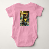 Dreamy Watercolor Cat Gardener T - Shirt (Rückseite)