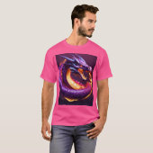 Dreamy Watercolor Dragon T - Shirt (Vorne ganz)