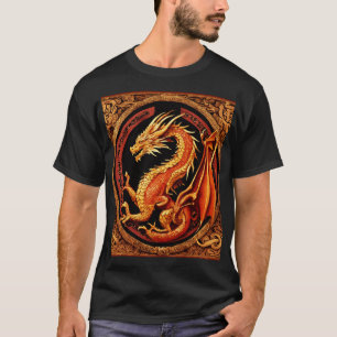Dreamy Watercolor Dragon T - Shirt