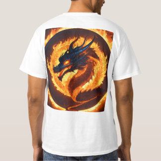 Dreamy Watercolor Dragon T - Shirt Design