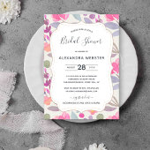 Dreamy Watercolor Floral | BRAUTPARTY Einladung
