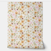 Dreamy Watercolor Floral Wallpaper Tapete (Abrollen)