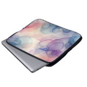 Dreamy Watercolor Kunstvoll wandern Laptopschutzhülle (Vorne Knopf)