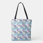 "Dreamy Watercolor Pattern Öko" Tasche (Rückseite)