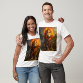 "Dreamy Whimsical Lion T - Shirt Design" (Unisex)