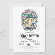Dreamy Whimsical Mushroom Baby Dusche