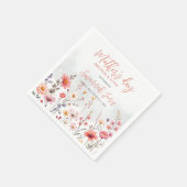 Dreamy Wildflowers Field Mothers Day Event Serviette (Ecke)