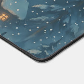 Dreamy Winter Forest Cosy Blanket Schreibtischunterlage (Ecke)