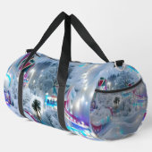 Dreamy Winter Wonderland Lights Duffle Bag (Rechte Ecke)