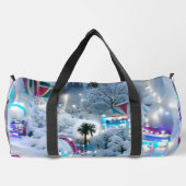 Dreamy Winter Wonderland Lights Duffle Bag (Rückseite)