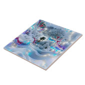 Dreamy Winter Wonderland Lights Fliese (Seite)