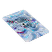Dreamy Winter Wonderland Lights Magnet (Rechte Seite)