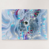 Dreamy Winter Wonderland Lights Puzzle (Horizontal)