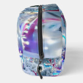 Dreamy Winter Wonderland Lights Waschbeutel (Rechts)