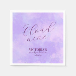 Dreamy Wir sind auf Cloud Nine Baby Dusche Serviette