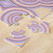 Dreamy Wirbel - Pastellpsychedelisches Muster Puzzle (Seite)
