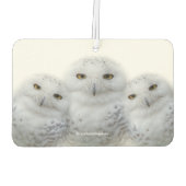 Dreamy Wisdom of Snowy Owls Autolufterfrischer (Rückseite)