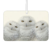Dreamy Wisdom of Snowy Owls Autolufterfrischer (Vorderseite)