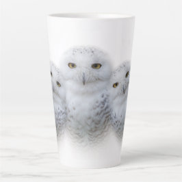 Dreamy Wisdom Snowy Owls Familie Milchtasse