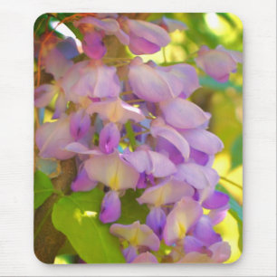 Dreamy Wisteria Blume Mousepad