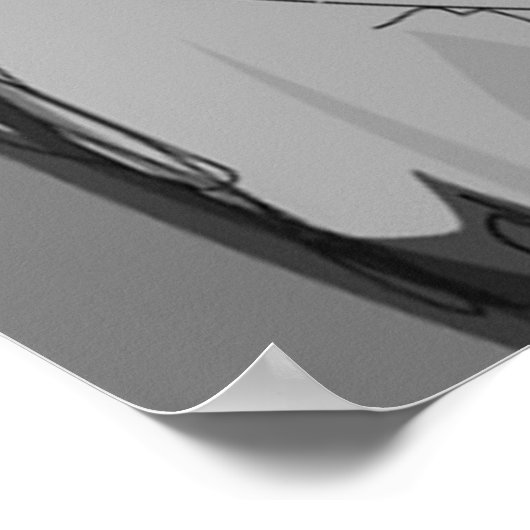 Dreamy Woman Poster (Ecke)