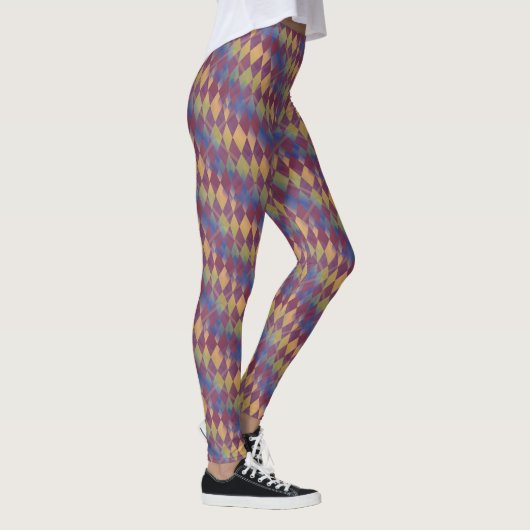 Dreamy Wonderland Diamond Print Leggings (Rechts)