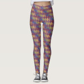 Dreamy Wonderland Diamond Print Leggings (Vorderseite)