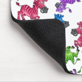 Dreamy Zebra World Mousepad (Ecke)