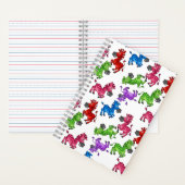 Dreamy Zebra World Notizblock (Innen)