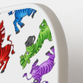 Dreamy Zebra World Pickleball Schläger (Linke Seite)