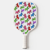 Dreamy Zebra World Pickleball Schläger (Rückseite)