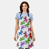 Dreamy Zebra World Schürze (Getragen)