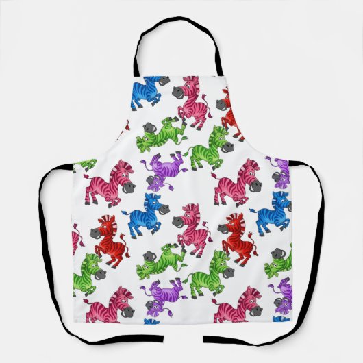 Dreamy Zebra World Schürze (Vorderseite)