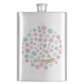 DreamyPastels Flachmann (Vorderseite)