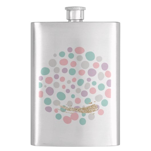 DreamyPastels Flachmann (Vorderseite)