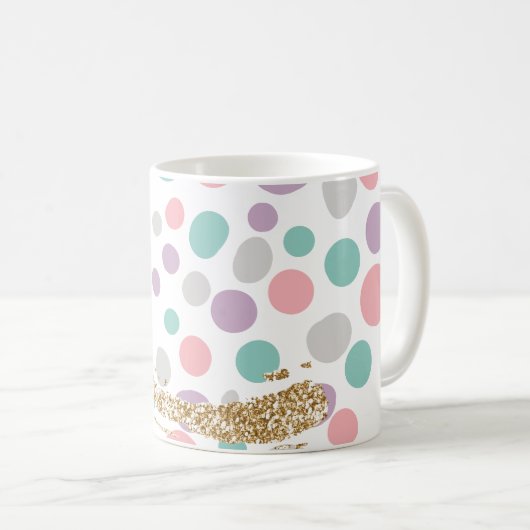 'DreamyPastels' Kaffeetasse (VorderseiteRechts)