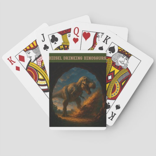 Dreck Kick Spielkarten (Rückseite)