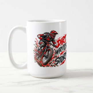 Dreck schreibt meine Geschichte – Mountainbiking M Kaffeetasse