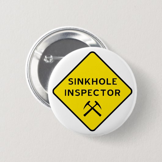 Dreckloch-Inspektor-Knopf Button (Vorne & Hinten)