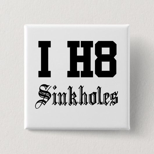 Drecklöcher Button (Vorderseite)