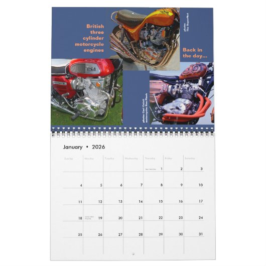 Dreer-Motor-Kalender 2014 Kalender (Jan 2026)