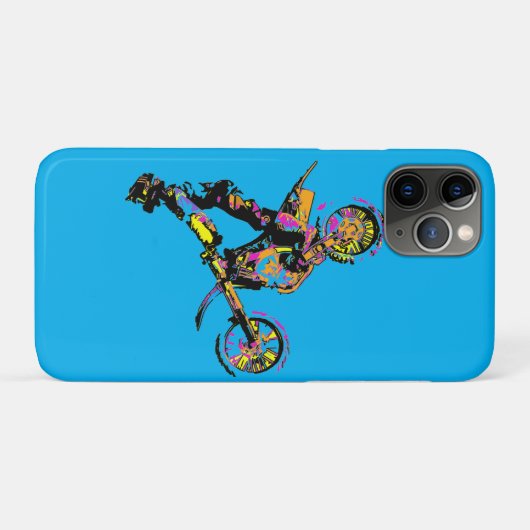 Dreh aus! - Freestyle Motocross Stunt Case-Mate iPhone Hülle (Rückseite (Horizontal))