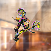 Dreh aus! - Freestyle Motocross Stunt Fensteraufkleber (Blatt 2)