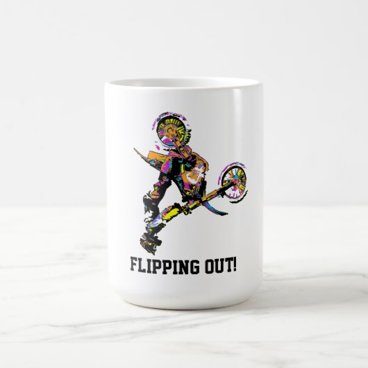 Dreh aus! - Freestyle Motocross Stunt Kaffeetasse (Mittel)