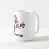 Dreh aus! - Freestyle Motocross Stunt Kaffeetasse (VorderseiteRechts)