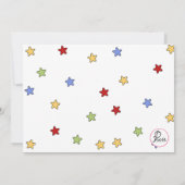 Dreh Clowneinladung Einladung (Rückseite)