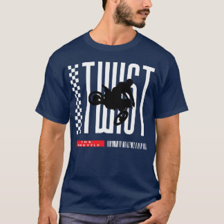 Dreh das Drossel-Sportbike-Freundesgeschenk T-Shirt